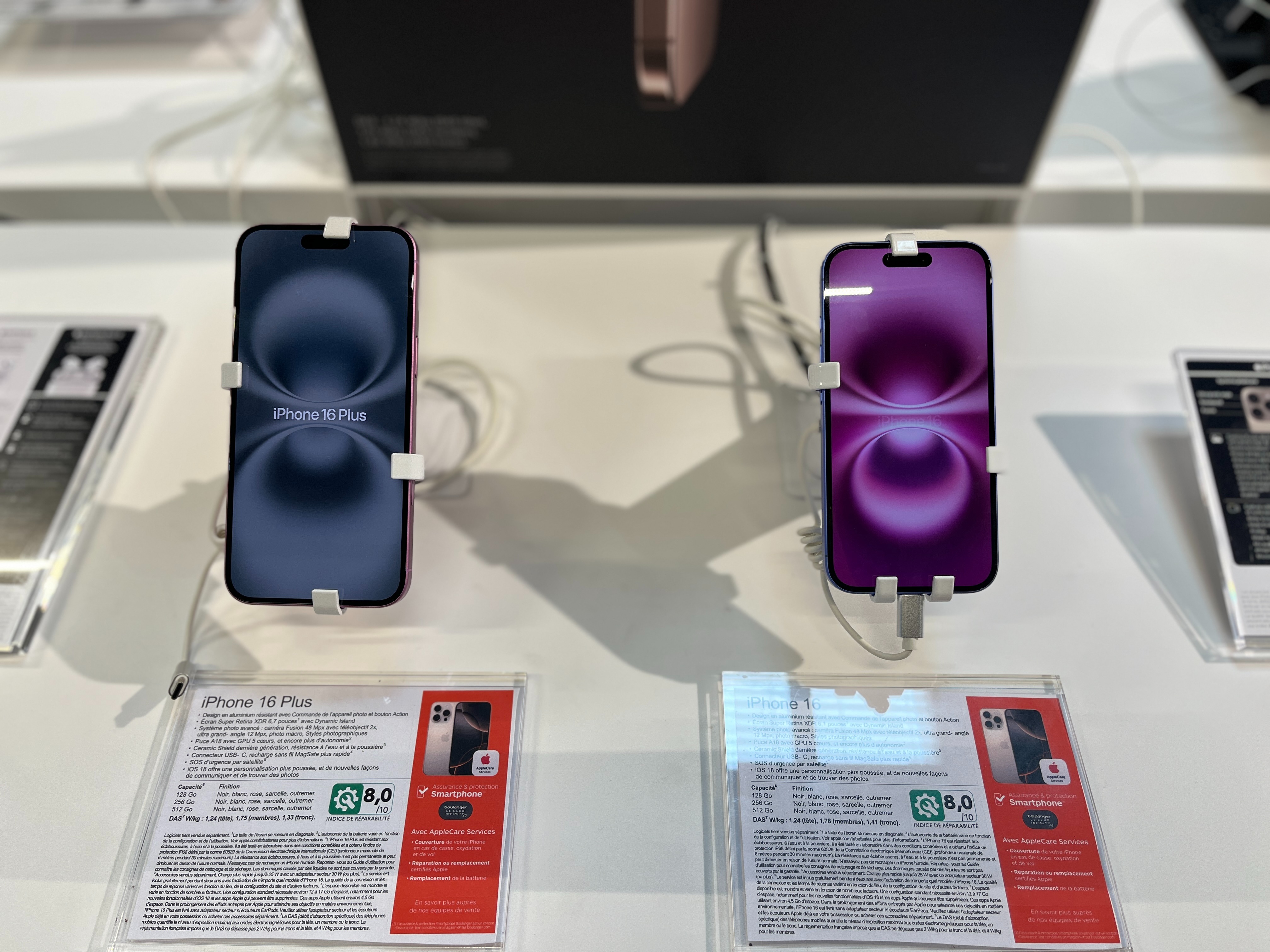 Iphone du magasin Boulanger Arras