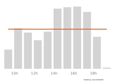 Voir le trafic sur Google maps https://maps.google.com/maps?cid=12338588797686544230