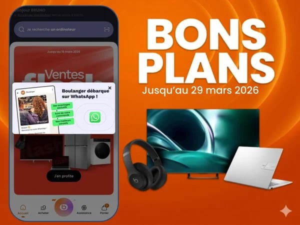 Bon Plans
application boulanger