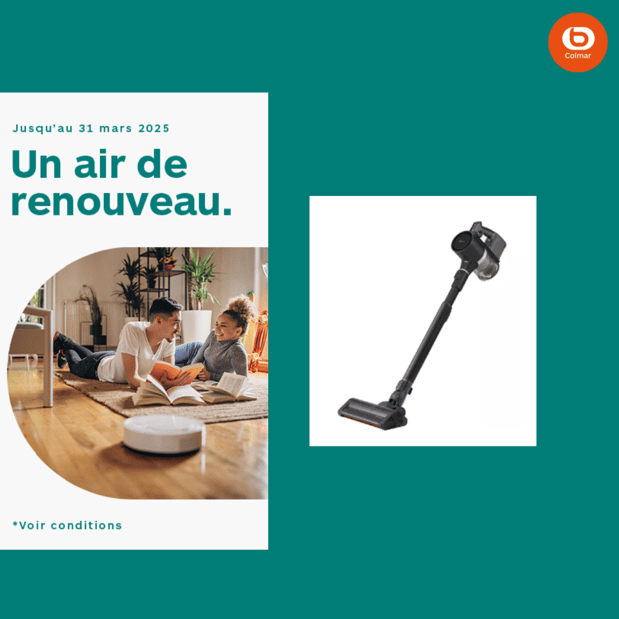 Aspirateur balai LG Boulanger Colmar