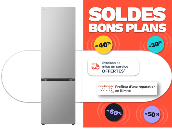 frigo gros électroménager soldes