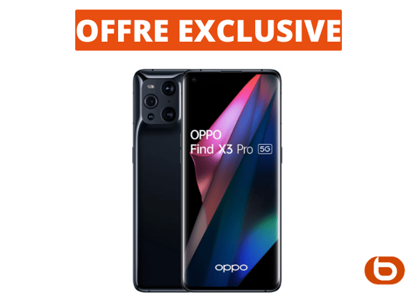 Smartphone Oppo Find X3 Pro Noir gloss 5G