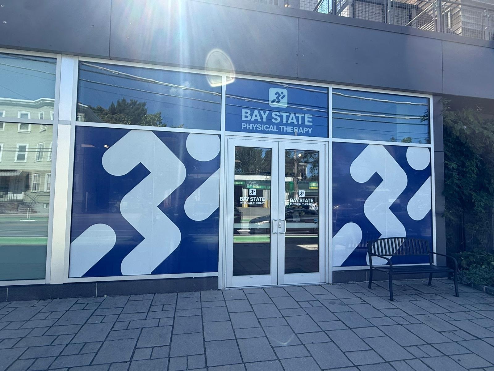 Bay State PT Front building Somerville, MA