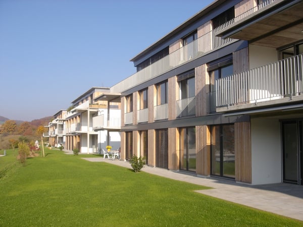 Überbauung mit Mehrfamilienhäusern in Thayngen