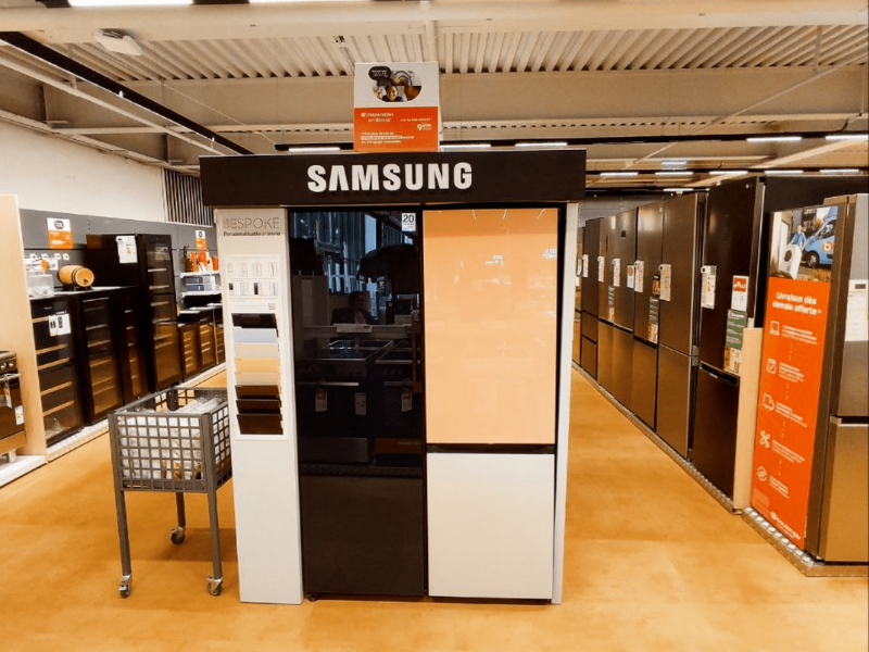La gamme de réfrigérateur Samsung chez Boulanger Vitrolles proche de Salon, Velaux, Marignane et Rognac