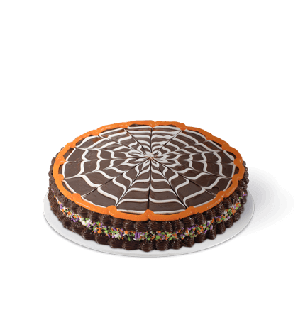 Spider Web Cookie Cake