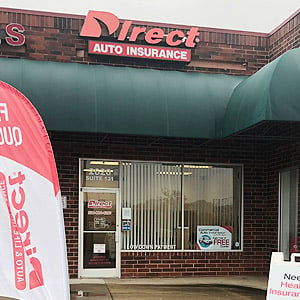 Direct Auto Insurance storefront located at  2620 South Main Street, High Point
