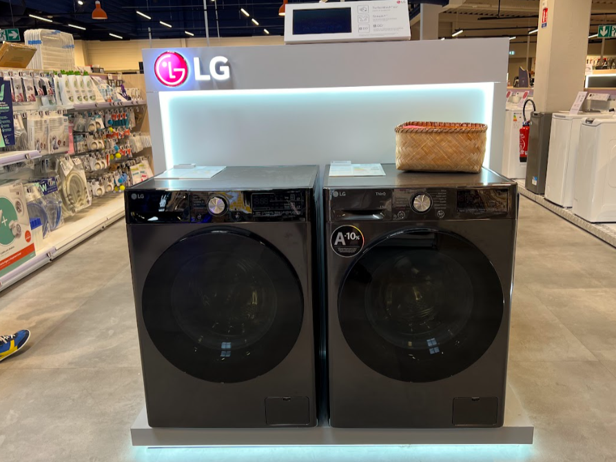 Venez découvrir différents modèles de lave linge LG chez Boulanger Bordeaux Mérignac.