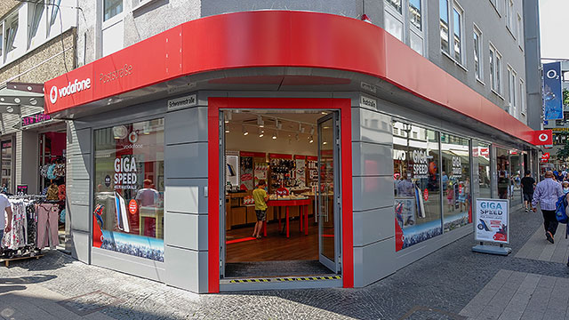 Vodafone-Shop in Wuppertal, Poststr. 10