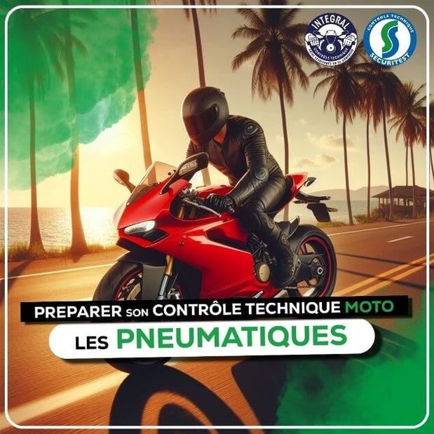 Préparer son contrôle technique moto - Les pneumatiques