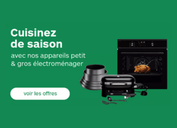 Cuisinez de saison avec nos appareils petit et gros électroménagers