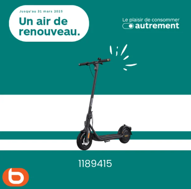Trottinette électrique NINEBOT F2 E powered by Segway