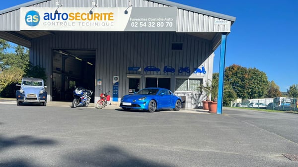 Contrôle technique FAVEROLLES SUR CHER