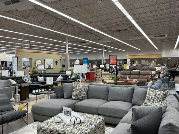 Slumberland Furniture Store Near You in Decatur,  IL - Showroom Wide View 2