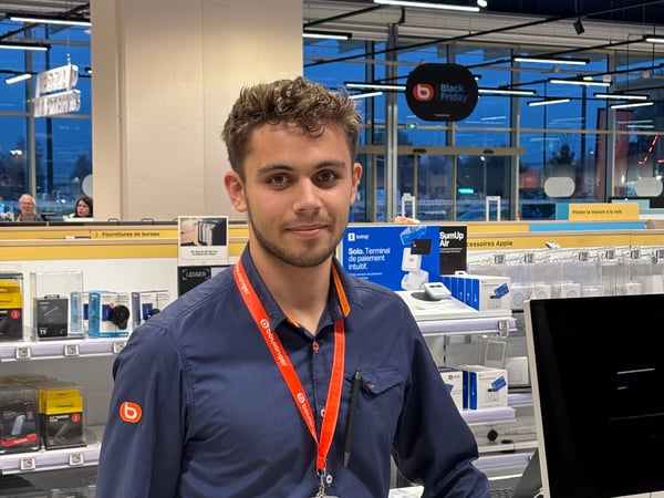 Victor, Vendeur multimédia Boulanger Strasbourg la vigie