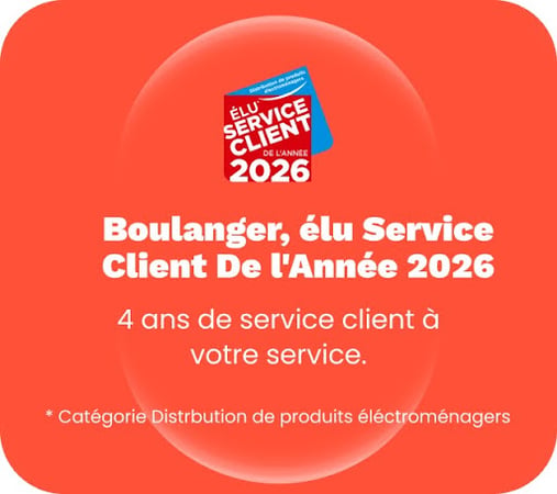 Boulanger , élu service client de l'année 2026 !!!