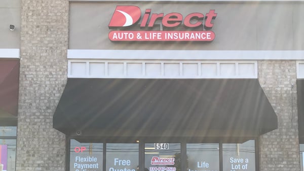 Direct Auto Insurance storefront located at  6540 Atlanta Hwy, Montgomery