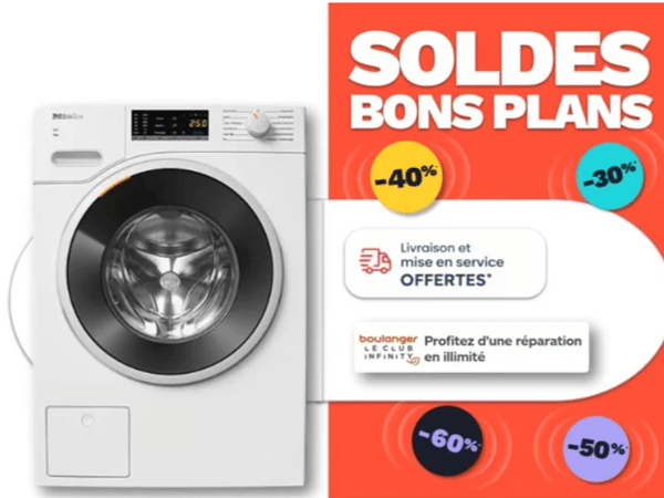LAVE LINGE MIELE BOULANGER TRELISSAC