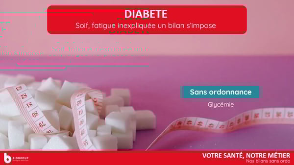 Biogroup - Bilans sans Ordo - Diabète