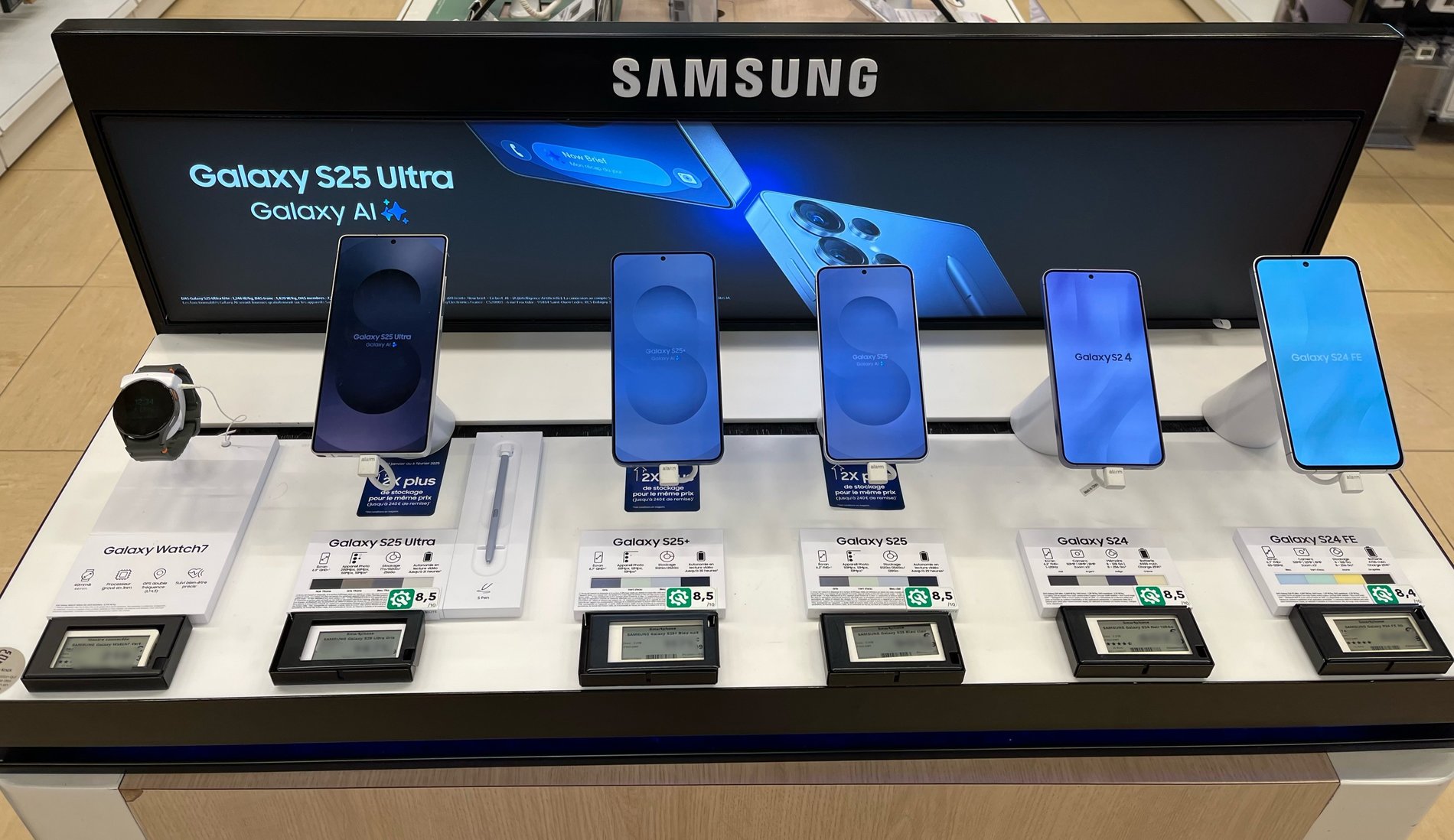 samsung galaxy gamme s25,  Boulanger Amiens vallée des vignes Nouveautés