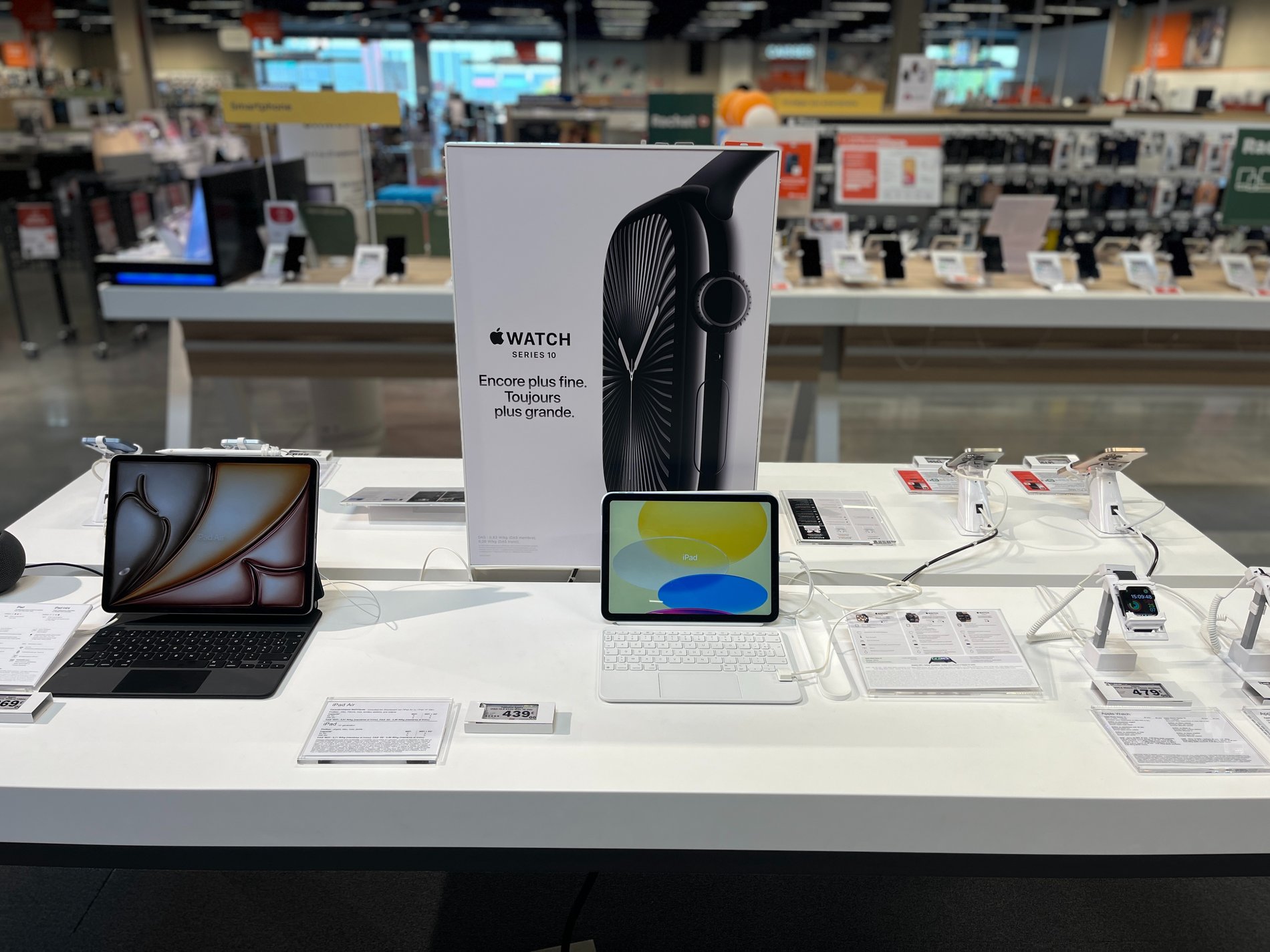 Ipad du magasin Boulanger Arras