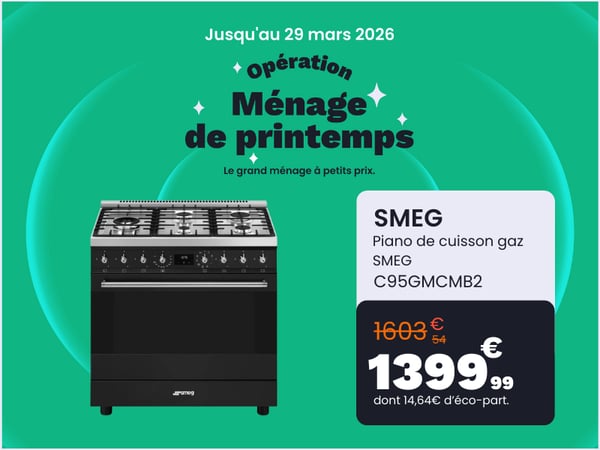 Piano de cuisson gaz SMEG