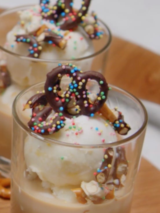 Helado Sundae con Baileys