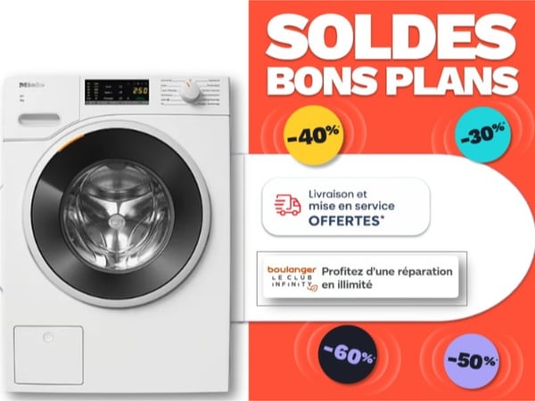 Sélection Lave Linge Miele à Boulanger La Rochelle Angoulins