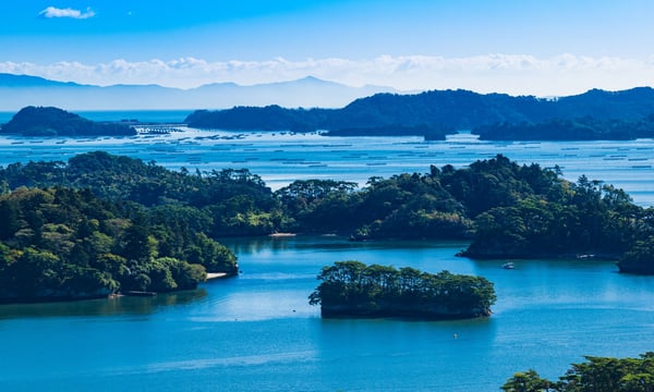 日本三景　松島のようす