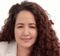 A headshot image of Jeannette Ruiz Mayes.