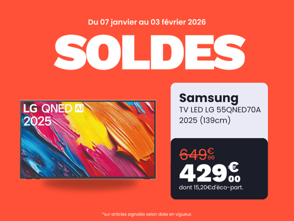 TV LED LG 55QNED70A 2025 (139cm)