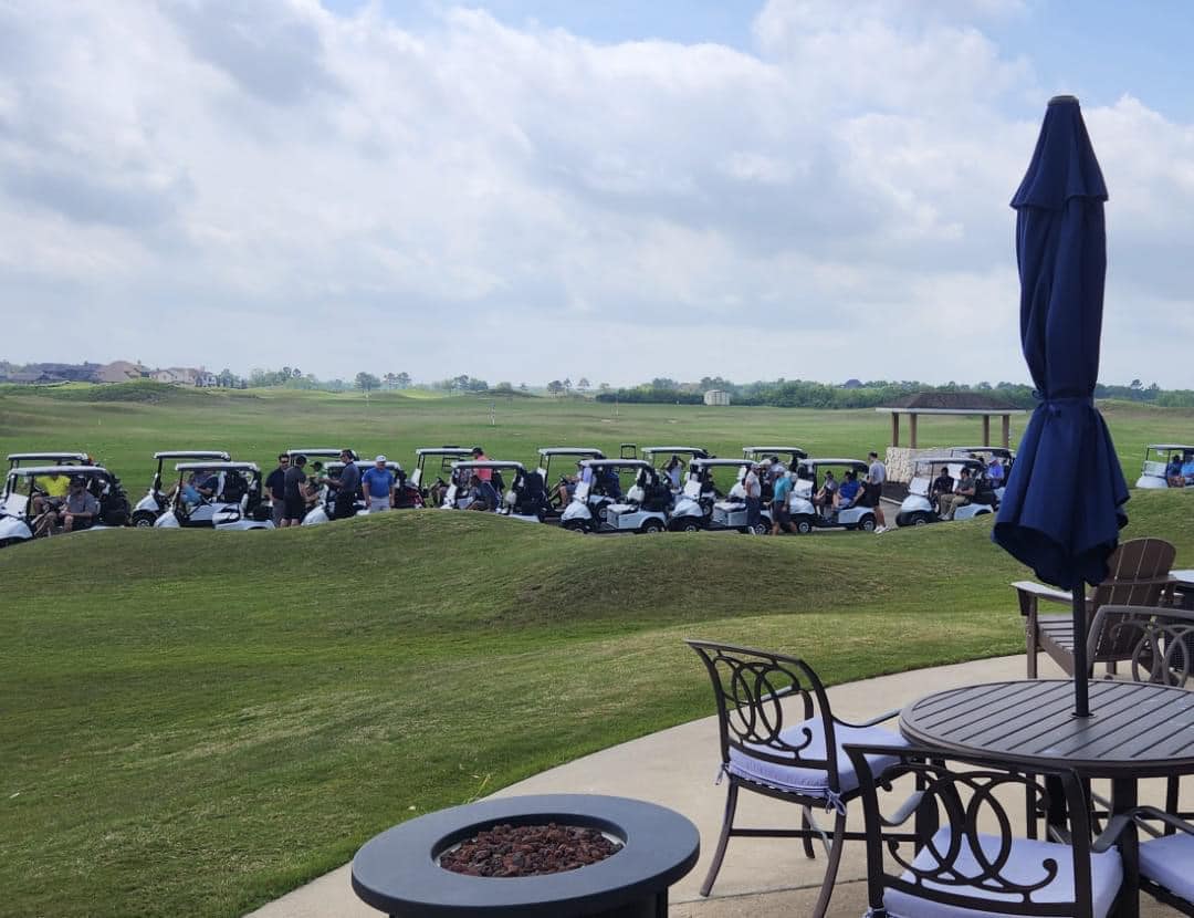 We enjoyed supporting the Clear Springs Chargers golf team at their annual booster club golf tournament!