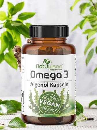 Omega 3 Algenöl Kapseln hochdosiert