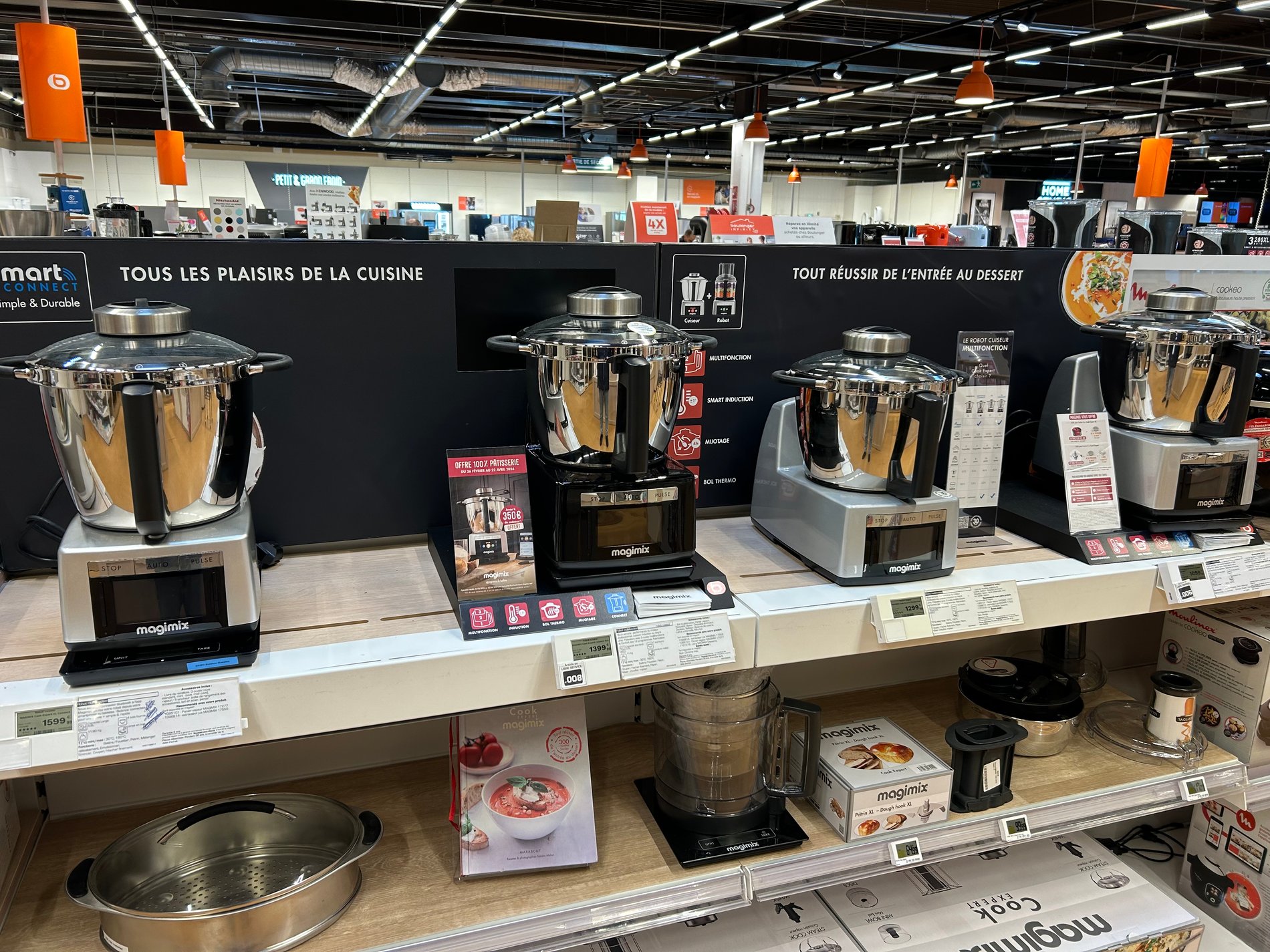 Venez découvrir l univers des robots cuiseurs dans votre magasin Boulanger de Grenoble-St Egrève