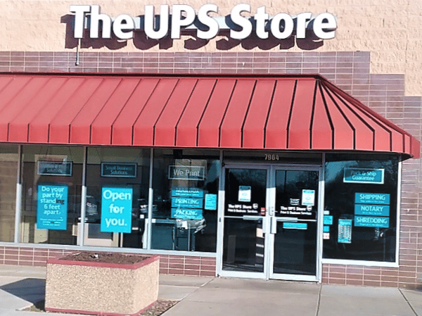 Storefront of The UPS Store in Brooklyn Park, MN