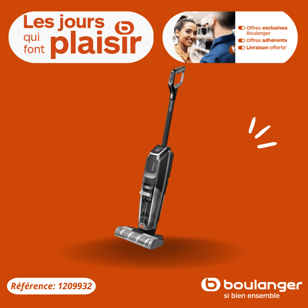 Aspirateur laveur BISSELL Crosswave OmniForce Edge Pro 4000N