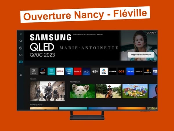 TV LED Samsung de Boulanger Nancy - Fléville
