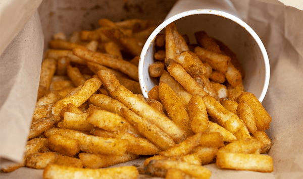 Five Guys Fries, hand-cut everyday