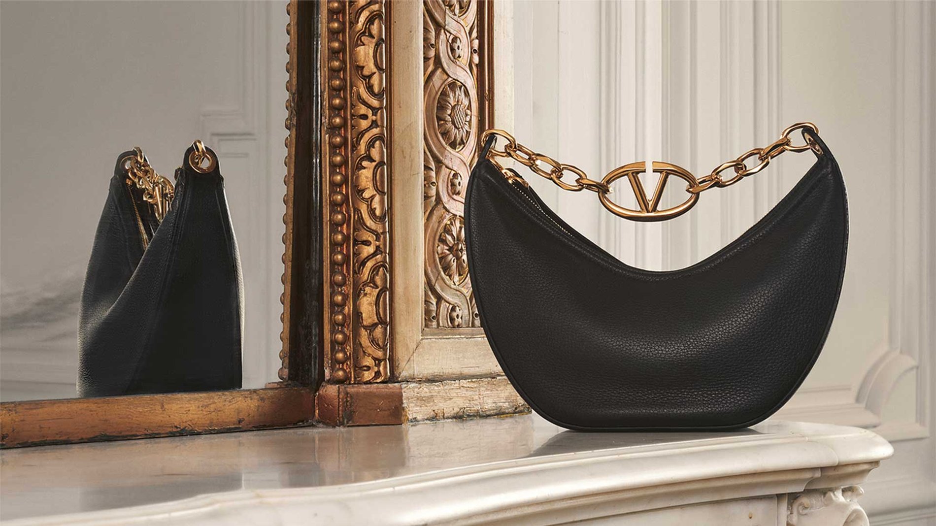 Valentino Valentina Double Luxury Pouch Clutch Purse Handbag New | eBay
