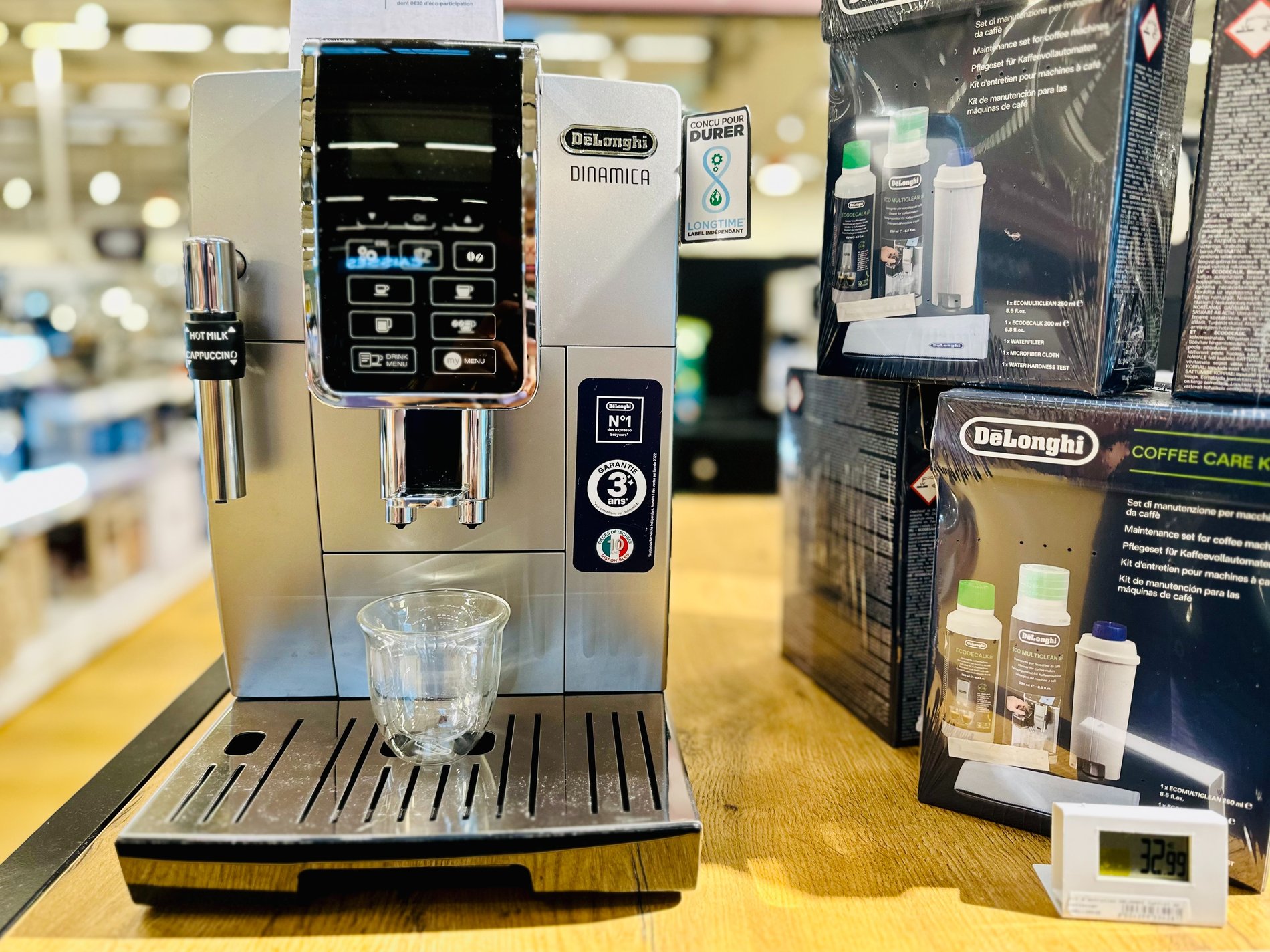 broyeur dinamica Delonghi ; magasin Boulanger Villars