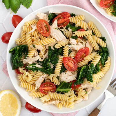 rotisserie chicken pasta salad