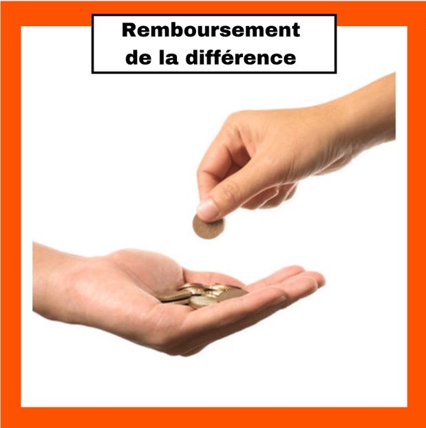 remboursement de la différence - boulanger troyes