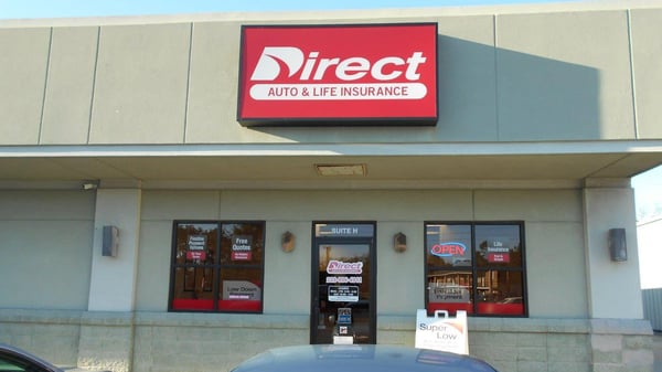 Direct Auto Insurance storefront located at  520 E Pass Rd, Gulfport