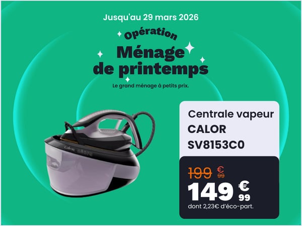 Centrale vapeur CALOR SV8153C0 Express Vision