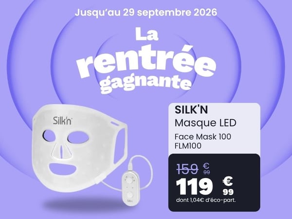 Masque LED SILK'N LED Face Mask 100 FLM100