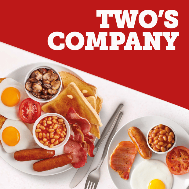 Image of Buy Any Two Breakfasts & Get The Cheapest Free