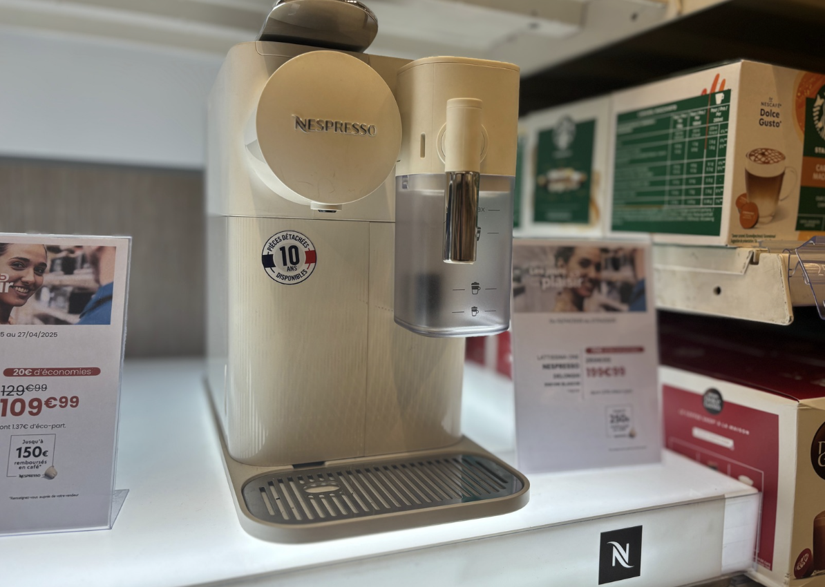 Nespresso Delonghi Lattissima EN510W  Boulanger Gennevilliers