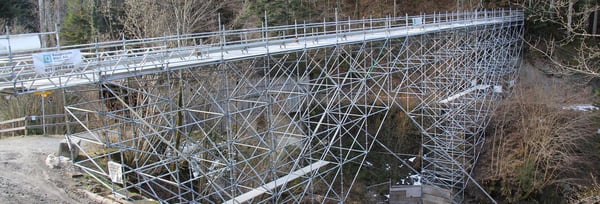 Brücke in Speicherschwendi, Schweiz