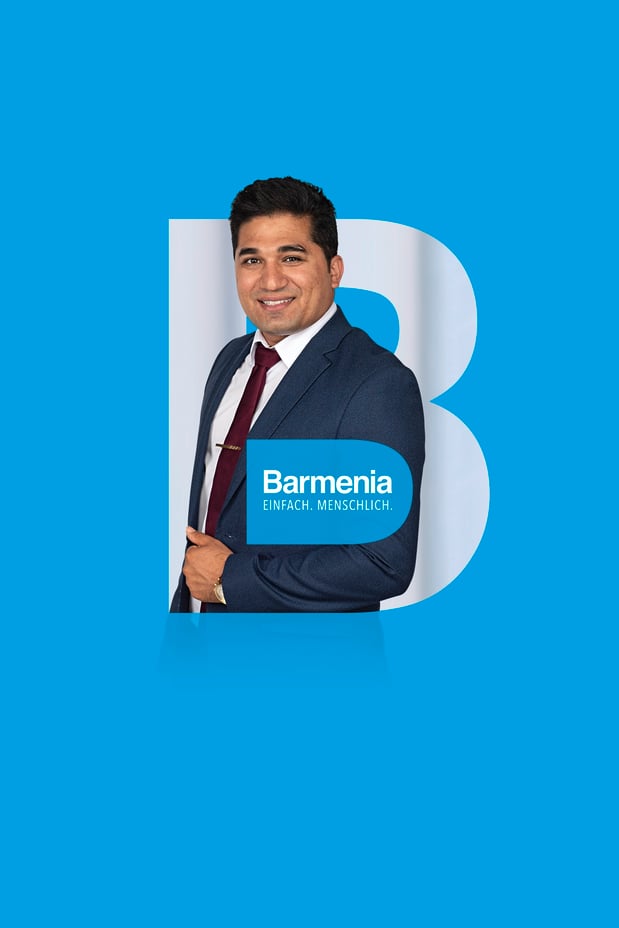 Mahmoud Ramezanpour. Ihr Ansprechpartner für die Barmenia Versicherung in Siegen.