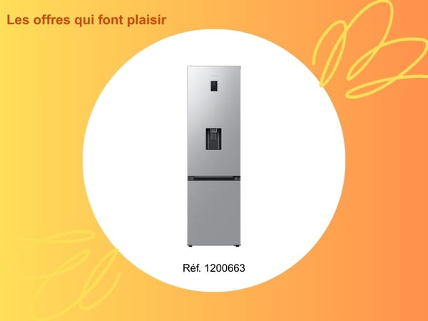 Réfrigérateur combiné SAMSUNG RB38C650ESA chez Boulanger Marseille La Valentine, a proximité d'Allauch.